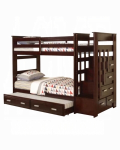 Allentown Twin/Twin Bunk Bed W/Trundle & Storage