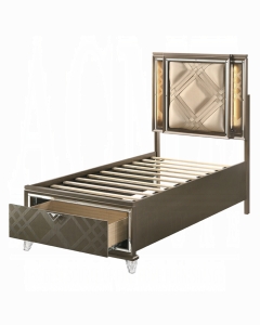 Skylar Full Bed W/Led & Storage