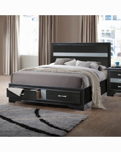 Naima EK Bed W/Storage