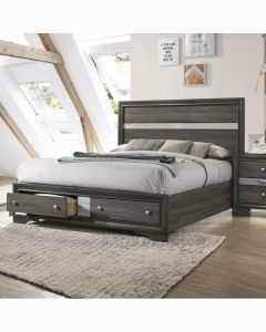 Naima Queen Bed W/Storage