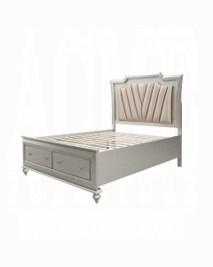 Kaitlyn EK Bed W/Led & Storage