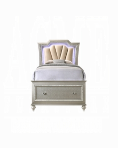 Kaitlyn Full Bed W/Led & Storage