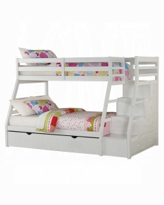 Jason Twin/Full Bunk Bed W/Trundle & Storage