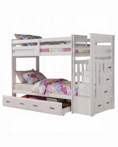 Allentown Twin/Twin Bunk Bed W/Trundle & Storage
