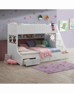 Meyer Twin/Full Bunk Bed W/Storage