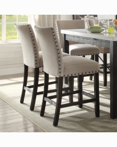 Nolan Counter Height Chair (Set-2)