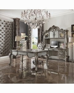 Versailles Executive Computer Desk W/Hutch