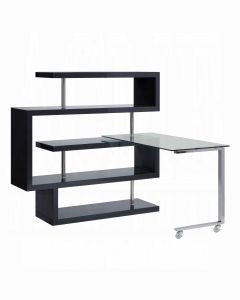 Buck II Writing Desk W/Bookshelf