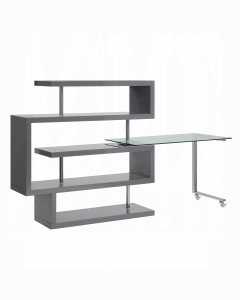 Buck II Writing Desk W/Bookshelf