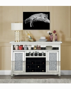 Noralie Wine Cabinet W/Led