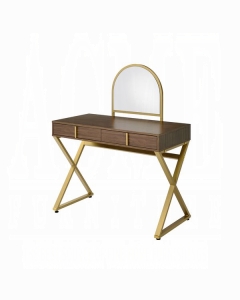 Coleen Vanity Desk W/Mirror & Jewelry Tray
