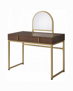 Coleen Vanity Desk W/Mirror & Jewelry Tray