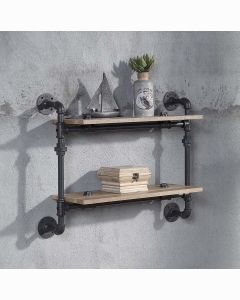Brantley Wall Rack W/2 Shelves
