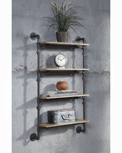 Brantley Wall Rack W/4 Shelves