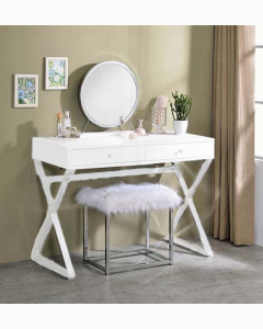 Adao Vanity Mirror & Stool