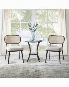 Colson 3 Pcs Table & Chairs Set