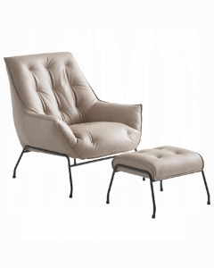 Zusa Accent Chair & Ottoman