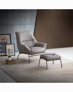 Jabel Accent Chair & Ottoman