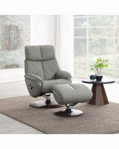 Kandoro MOTION ACCENT CHAIR W/SWIVEL & OTTOMAN