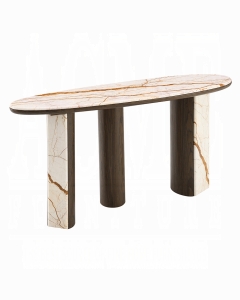Haidar Console Table W/Marble Top