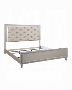 Sliverfluff Queen Bed W/Led