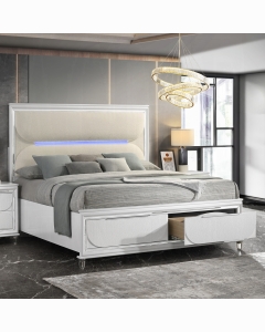 Tarian EK Bed W/LED & Storage