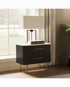 Clayten Nightstand w/Marble Top