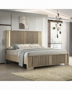 Lakkari Eastern King Bed w/LED
