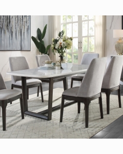 Madan Dining Table W/Marble Top