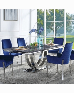 Cambrie Dining Table W/Engineered Stone Top