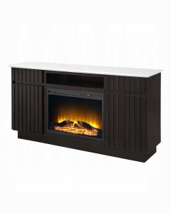 Jaramillo Server w/Natural Marble Top & Fireplace