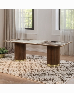 Willene Dining Table w/Ceramic Top