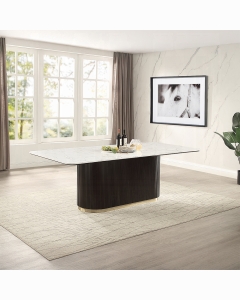 Clayten Dining Table w/Marble Top