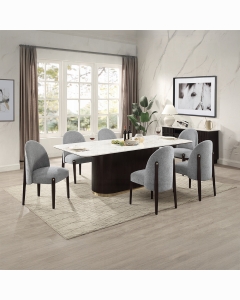 Clayten Dining Table w/Marble Top