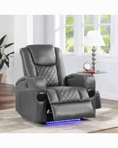 Alair Power Motion Recliner W/Bluetooth, Wireless Charger & Cupholder