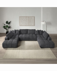 Chosen Sectional Sofa w/6 Pillows