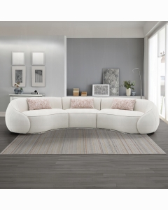 Sahara Sectional Sofa W/3 Pillows