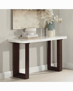 Edwyn Sofa Table w/Marble Top