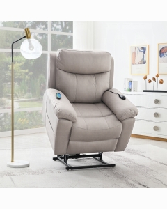 Chriki Power Recliner w/Lift & Heating & Massage