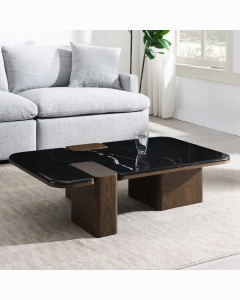 Dana Coffee Table w/Natural Marble 