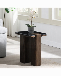 Dana End Table w/Natural Marble