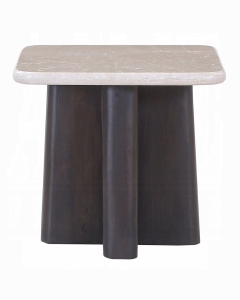 Jacory End Table w/Bottocino Marble Top