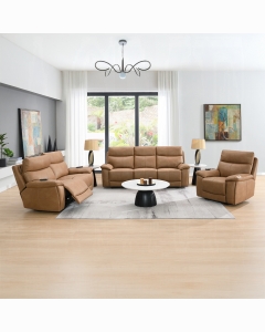 Chavis Power Motion Sofa w/USB & Power Headrest