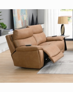 Chavis Power Motion Loveseat w/USB & Power Headrest