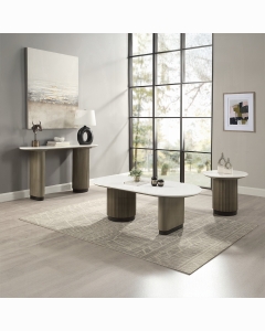 Clayten End Table w/Engineered Top