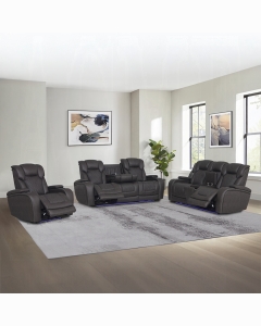 Wendell Power Motion Sofa w/Dropdown Table, Storage, USB & LED